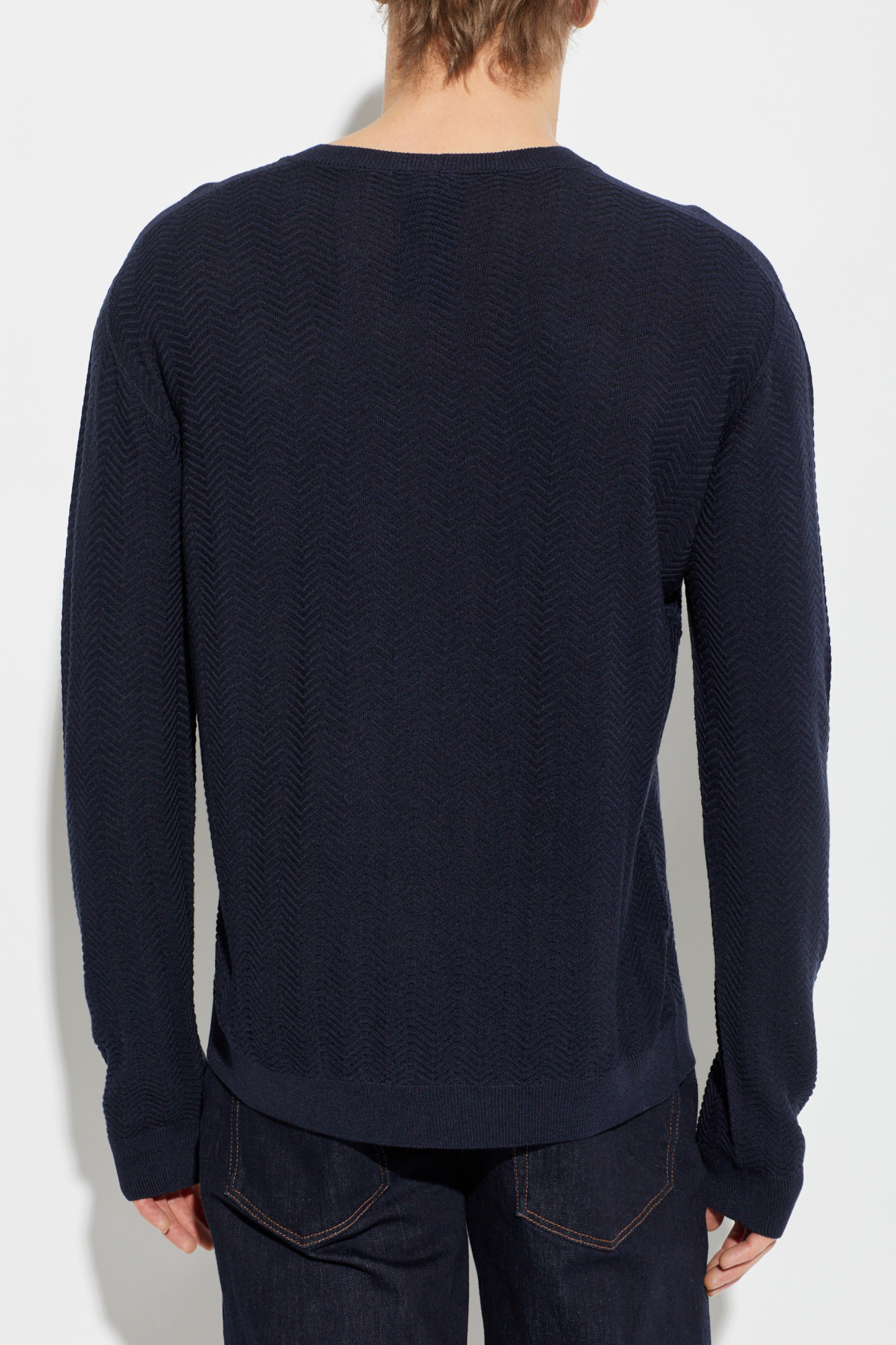 Giorgio Armani Crew-neck sweater | Men's | Vitkac
